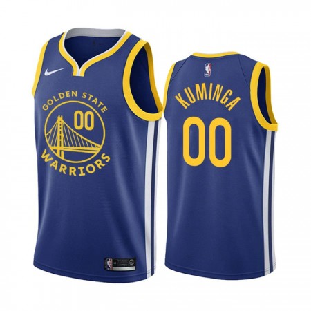 Dres Golden State Warriors Jonathan Kuminga 00 Nike 2022-23 Icon Edition Royal Swingman